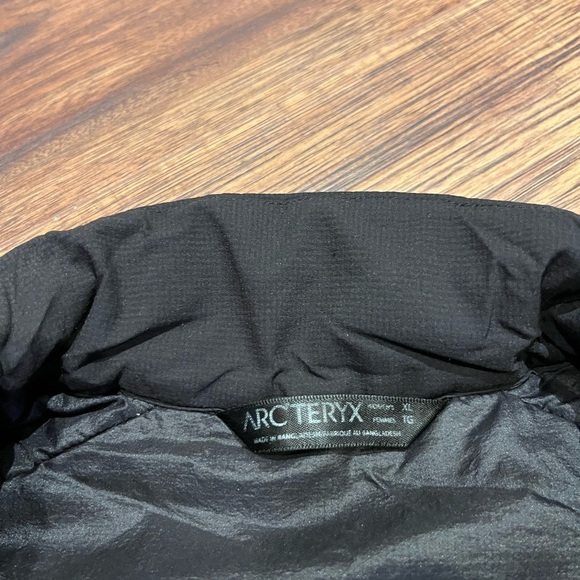 Arcteryx Atom LT Black Full Zip Jacket Women’s XL - Picture 3 of 9